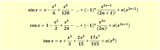 DL de fonctions trigonométriques