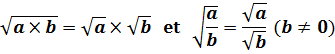 propriétés
