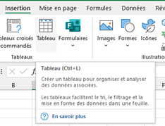 bouton tableau