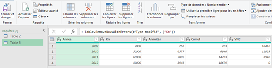 tableau Power Query