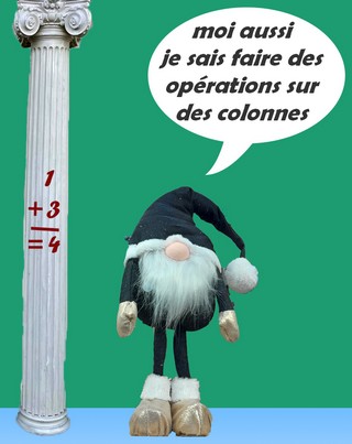 opération sur colonne