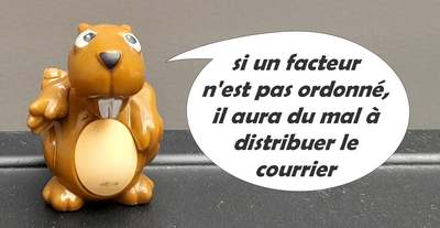 facteur ordonné