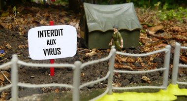 interdit aux virus