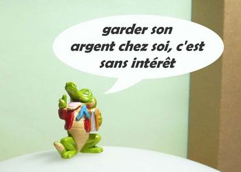 sans intérêt