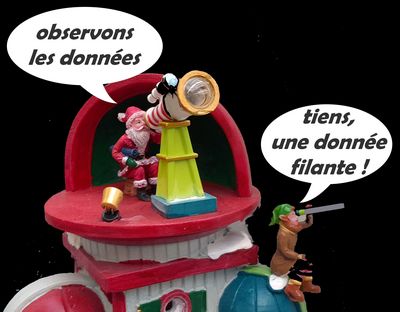 observation de données avec téléscopes