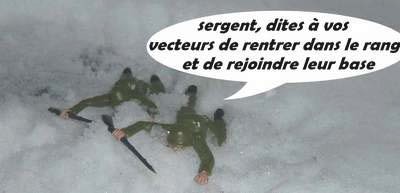 soldats vectoriels (!)