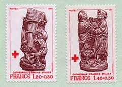 timbres Croix rouge