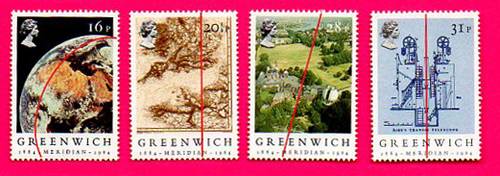 timbres de Greenwich